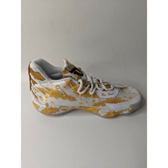 adidas Dame 7 X Ric Flair King of Drip Gold Basketball Shoes FX6616 Size 8.5 main image 7